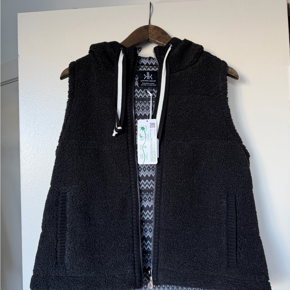 Krimson Klover Bella Fleece Teddy Vest